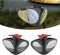 2 PCS Car Blind Spot Mirror, Double-side Rearview Mirror Visible Front Wheel Blind Spot Double Curvature Mirror Double-sided Mirror, Clear Vision ...