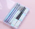 Clear Beads Top Style 0.7mm Mechanical Pencils Set, 9pcs Mechanical Pencils and 80pcs 0.7mm Refill and 4pcs Erasers for School Writing, Drafting G...