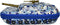 Maydahui Tank Shape Pencil Case Large Capacity Pen Pouch Holder Compartments Organizer Pencil Bag Stationery Box Waterproof EVA Camouflage Blue......