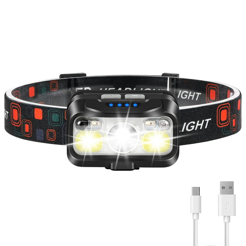 LHKNL Micro USB Charger Cable, USB-A to Micro USB Replacement Charging Cable for TG-T12601 Headlamp, Switching Connector Charging Cord,1A, 1.65ft ...