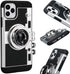 Awsaccy Emily in Paris Phone Case for iPhone 15 Pro 6.1 inch 2023 Camera Case Vintage Cover Cute 3D Cool Unique Design Silicone Case with Removabl...