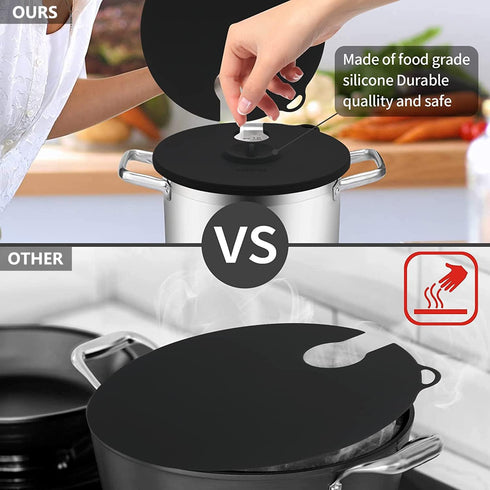 Sous Vide Precision Cooker Silicone Lids, Fits up to 11 pot, Compatible with Anova Culinary Sous Vide Precision Cookers, Prevent Water Evaporation...