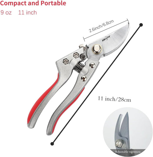 Plants Garden Shears Pruning Shears for Gardening Premium Thickened Stainless Steel Floral Shears Branches and Gardening Hand Tools...