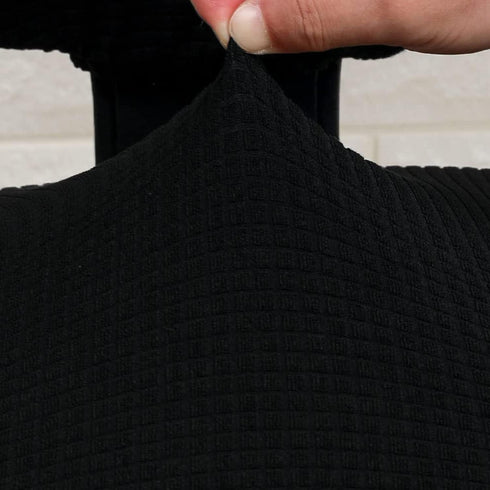 Yikko Office Chair Covers, Elastic Stretch Computer Chair Seat Slipcovers Super Fit Anti-dust Desk Seat Cover Spandex Removable Washable Kitchen C...