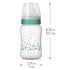 Evenflo Feeding Balance + Wide Neck Printed Bottles, 9oz 2pk, with Pacifier...