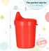 Toddler Sippy Cups - Set of 6 Spill Proof Cups for Toddlers 5 Ounce - Small Baby Cups with Lids Dishwasher Safe BPA Free Kids Sippy Drinking Cups...
