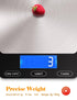 Food Scale -33lb Digital Kitchen Scale for Food Ounces Grams Rechargeable 304 Stainless Steel,Batteries and Type-C Charging | Perfect for Meal Pre...