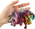 TTSAM 20 Pieces Reversible Mermaid Sequin Keychain Glitter Flip Sequin Keychains Animal Shape Sequin Key Chains Valentine's Day Gift Party Events ...