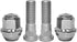 M12x1.50 Chrome Wheel Lug Stud Nut Set Compatible with 2006-2021 Ford Focus Fusion Fiesta Escape EcoSport Ranger MKC MKZ, Replaces 611-303 CV6Z101...