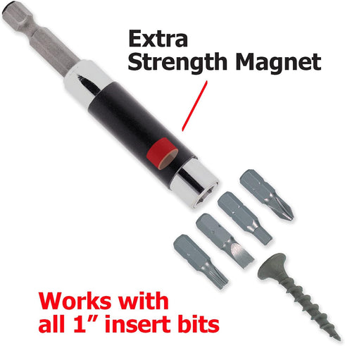 IVY Classic 44620 3" Magnetic Screw Guide Driver, 1/Card...