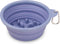 Collapsible Dog Slow Feeder Bowl, Portable Silicone Travel Bowl for Food & Water, Slow Eating for Large, Medium, & Small Sized Breeds, Anti-Chokin...