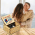 Music Box Gift for Wife - Valentine Anniversary Christmas Birthday Gift to Wife Women from Husband Hand Crank Musical Box Play You are My Sunshine...