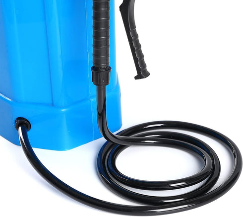 PVC Replacement Hose for Sprayers, Nylon Reinforced Replacement Hose with Fixing Nut for Garden Water Pump Outlet, Replacement Accessories for Gar...