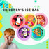 Kids Ice Pack, Hot or Cold Pack Gel Cooling Pad, Reusable for Injuries Medical Health,Swelling and Pain Relief, Tired Eyes, Child Injury, Headache...