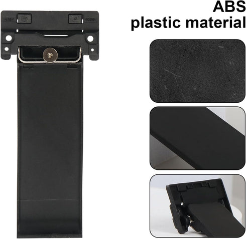 Kickstand Stand Replacement Repair Parts Back Shell Holder Back Bracket Repair Tool Kit Compatible with Switch Console, Transparent Storage Box In...