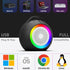 USB Computer Speakers for Desktop PC | Portable Plug-N-Play Laptop Speakers with Dynamic RGB Light, Ultra-Clear Sound, Loud Volume, Deep Bass, Tou...