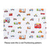 Kids Toddler Pillowcases 100% Cotton 14x19 2 Packs Fits Kid Toddler Bedding Pillow 14x19, 13x18 Small Pillow (Construction Vehicle Cars)...