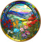 Stamped Cross Stitch Kits - Flower Mountain Landscape Counted Cross Stitch Kits for Beginners Adults,11 CT Patterns Dimensions Embroidery Kits Art...