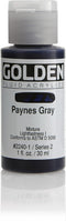 Golden Fluid Acrylics, Payne's Gray, 1 oz Cylinder, Semi-Transparent...