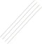 The Beadsmith Basic Elements Collapsible Eye Needles – 5 Inch Long – Flexible Twisted Wire – Large Eye, Easy to Thread – 4 Medium Needles...