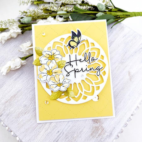 Cutting Dies 3D Background Frame Metal Stencils Scrapbooking Tools DIY Craft Carbon Steel Embossing Template for Paper Card Making Album Arts Supp...