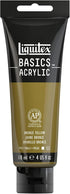 Liquitex BASICS Acrylic Paint, 118ml (4-oz) Tube, Bronze Yellow...