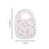 Snap Muslin Bibs for Girls, 3-Pack Baby Bibs for Infants, Newborns and Toddlers, 100% Cotton Muslin Absorbent & Soft Layers, Adjustable Snaps,"Spr...