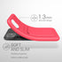 kwmobile Case Compatible with Apple iPhone 11 Case - TPU Phone Cover with Credit Card Holder - Neon Pink......