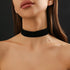 yfstyle Lace Choker Necklaces Set Black Velvet Choker Necklace for Women Gothic Velvet Chokers Daisy Choker Necklace Fairy Flower Choker Collars M...