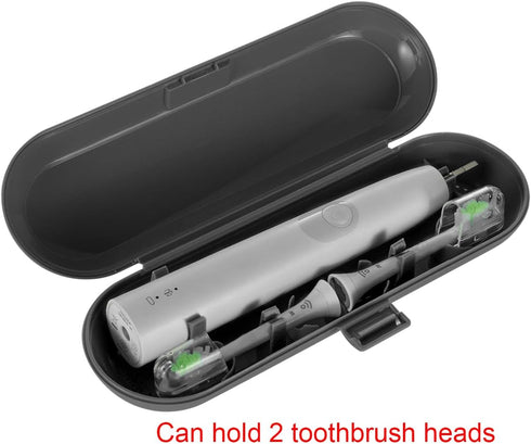 Cosmos Pack of 2 Plastic Travel Case Toothbrush Carrying Case Holder Container Compatible with Oral B Pro and also for Sonicare & Other Toothbrush...