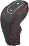 Gear Shift Knob Cover for Buick Encore 13-15 with Red Stitches Durable | Interior Transmission Shifter Boot Lever Cover Black Faux Leather 1 Pcs...