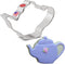 Teapot Cookie Cutter, 4.25" Made in USA by Ann Clark...