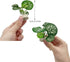 Smoothedo-Pets Aquarium Plants Fish Tank Decorations 6inch Plastic Artificial Plant Goldfish Waterscape Betta Fish Hides/Rest (Leafs/Stone Cave)...