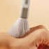 Unique Professional Painter Makeup Brush Set, COSHINE 7pcs Soft Synthetic Wood Handle Foundation, Powder, Eyeshadow, Lip Gloss Cosmetic Brushes Ki...