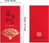 Supla 120 Pcs 6 Design Chinese Hong Bao Red Envelopes Lucky Money Envelopes Red Packet Lai See Lucky Packet Cash Envelope Red Pockets for Chinese ...