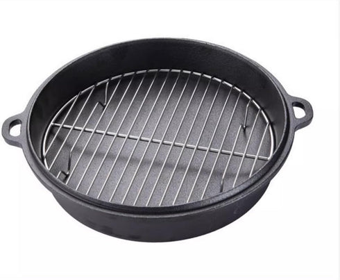 Campingmoon Stainless Steel Round Cooling Rack Baking Steaming Roasting Rack,Cooking Grid Grill for 12 inch Dutch Oven...