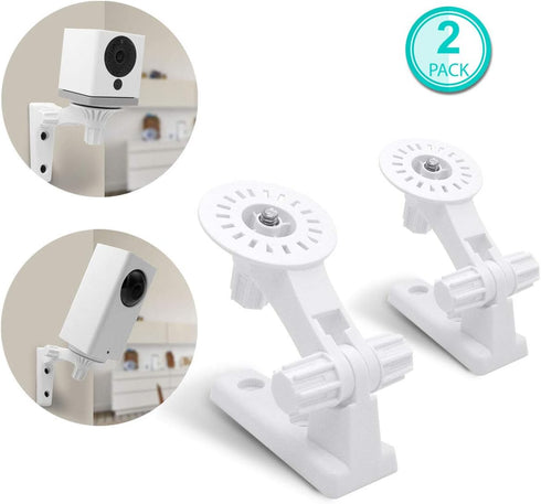 Wyze Cam Pan Wall Mount - ALLICAVER Security Mount Bracket for Wyze Cam Pan and Wyze Cam, Special Design for Both Wyze Labs 1080p HD Home Camera (...