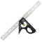 Nortools Combination Square Carpentry Tools with Metal-Body, Stainless Steel Blade Ruler, Accurate Woodworking Measure Square with Carpenter...