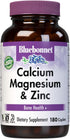 BlueBonnet Calcium Magnesium Zinc Caplets, 180 Count...