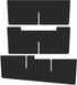 Vehicle OCD - Center Console Organizer for Chevy Silverado 1500 / GMC Sierra 1500 (2019-2025) and 2500/3500 HD (2020-2025) (40/20/40 seat ONLY) - ...