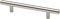 Franklin Brass Cabinet Pull, Stainless Steel, 3-3/4 in (96mm) Drawer Handle, 10 Pack, P35304K-SS-B...