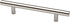 Franklin Brass Cabinet Pull, Stainless Steel, 3-3/4 in (96mm) Drawer Handle, 10 Pack, P35304K-SS-B...
