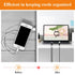Shintop Cable Clips, 16 Pack White Cord Holder Adhesive Cable Organizer Wire Holder for Organizing Phones Chargers Desk Nightstand Car...