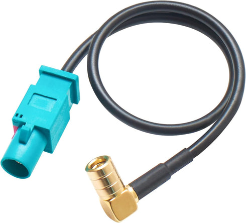 Anina Fakra Z Male to SMB Plug Adapter Connector for Factory Satellite Radio Antenna Adapter to Sirius XM Receiver Tuner Wire Harness Fit GM Ford ...