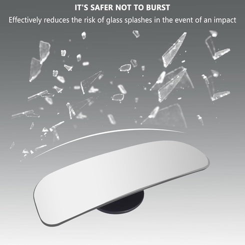 2PCS Car Blind Spot Mirror,360° Rotatable HD Wide Angle Convex Mirror for See Blind Area,Universal Car Accessories Frameless Blindspot Mirror for ...