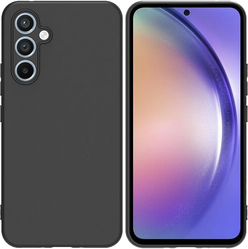 TENOC Phone Case for Samsung Galaxy A54 5G, Black Case Anti-Fingerprint Protective Bumper Matte Cover...