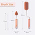 Baby Bottle Brush Set with 360° Rotating Long Handle Silicone Bottle Brush, Nipple Brush and Nylon Straw Brush, 3 in 1 Milk Bottle Cleaning Brush ...