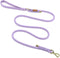 Wisedog Polyester Rope Dog Leash Heavy Duty with Soft Comfortable Padded Handle, Durable Stylish Braided Pet Leash 5 Ft/6 Ft for Small Medium Larg...