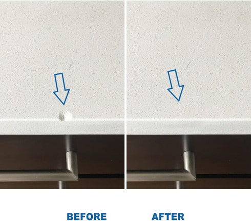 Quartz Countertop Chip Repair Kit. Marble and Granite Repair Kit.(Transparent) - Quickly Repair Countertop Chips and Cracks & Scratches. for Quart...