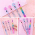 8 Pcs Cute Pens Kawaii Pens Fun Pens, 0.5mm Cat Paw Shiny Luminous Ballpoint Pens, Korean Japanese Stationery School Supplies for Teen Girls Women...